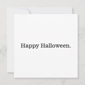 小不気味黒猫 カード (裏面)