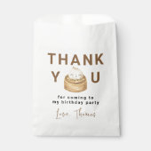 小中国の団子最初の誕生日ありがとう フェイバーバッグ (正面)