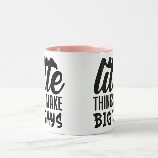 小事は大きな日 マグカップ (中央)