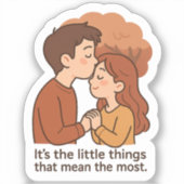 小事は最も大事だ シール (正面)