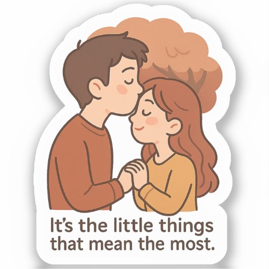 小事は最も大事だ シール (正面)