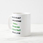 小事業会計士素晴らし、 コーヒーマグカップ (正面左)