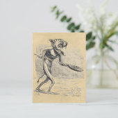 小人が大釜をかき混ぜる ポストカード (スタンド正面)