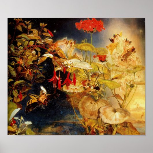 小人と妖精、真夏の夜の夢 ポスター (正面)