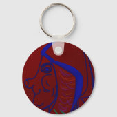 小人の女王のマトリアーカル キーチェーン (裏面)