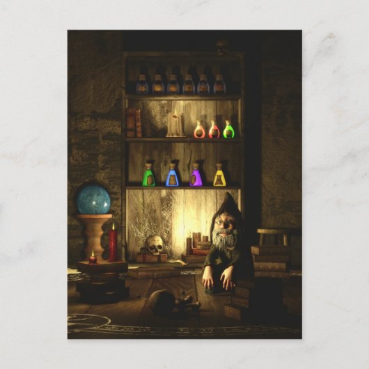 小人の魔術師のポストカード ポストカード (正面)