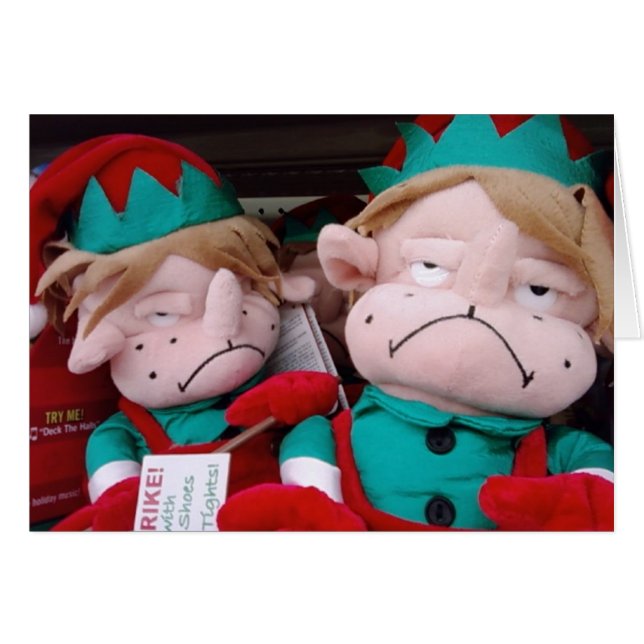 小人はもしストライキ中だ (正面横)