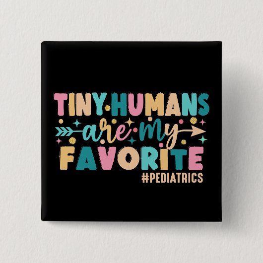 小人は私の小児科お気に入りのだ 缶バッジ (正面)