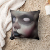 小人形のクッ幽霊のよく出るション枕 クッション (ブランケット)