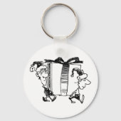 小人運のAパッケージのキーチェーン キーホルダー (正面)