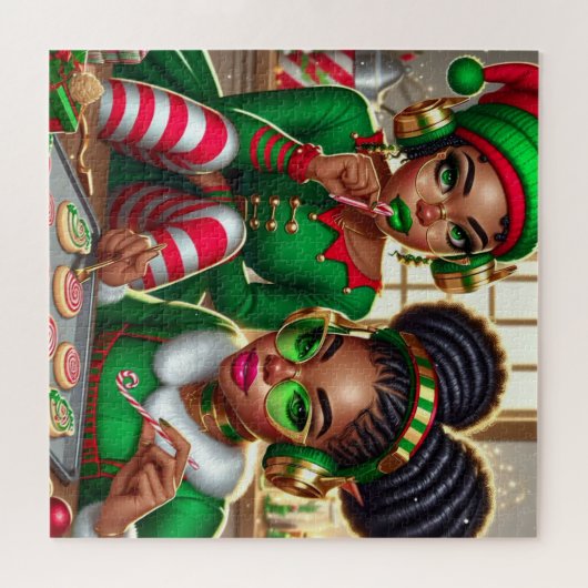 小人 ジグソーパズル (横)