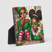 小人 フォトプラーク (正面)