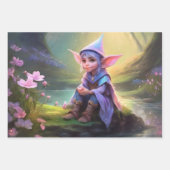 小人 ラッピングペーパーシート (正面)