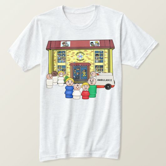 小人FP小児病院 Tシャツ (デザイン正面)