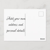 小作地の変更 ポストカード (裏面)