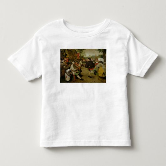 小作農のダンス1568年 トドラーTシャツ (正面)