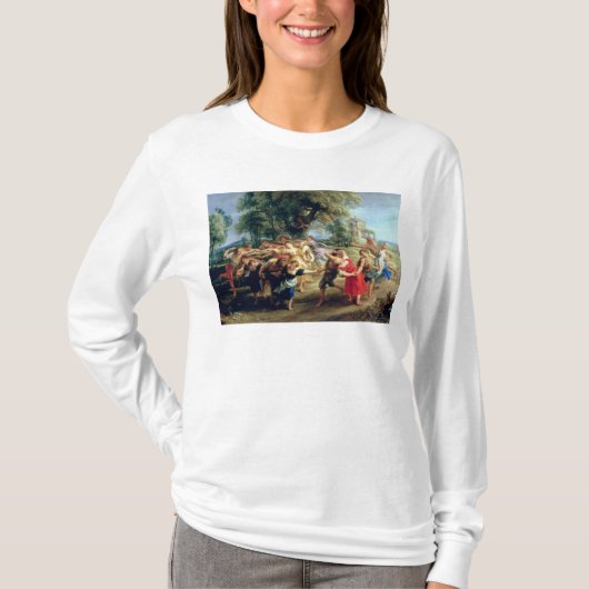 小作農のダンス1636-40年 Tシャツ (正面)