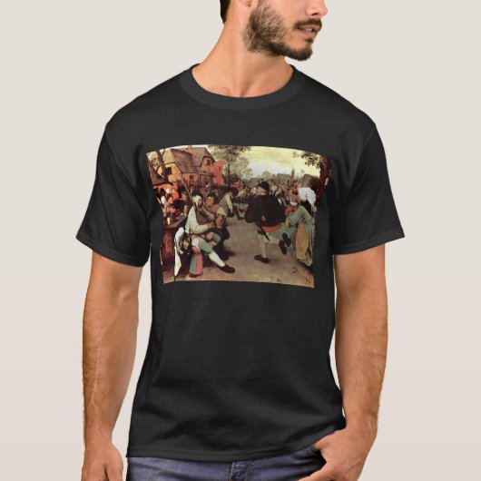 小作農のダンス- 1568年 Tシャツ (正面)