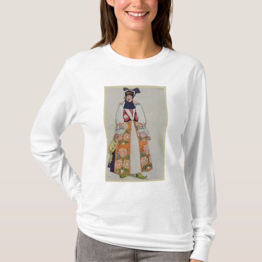 小作農の女性のためのデザインを、Sadkoから、19着せて下さい Tシャツ (正面)