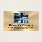 小使が床を拭く | 衛生化 (正面)