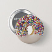 小便でドーナツ 缶バッジ (正面&裏面)