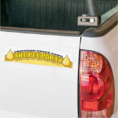 小便のパーティーのバンパーステッカー#1 バンパーステッカー (トラック上)