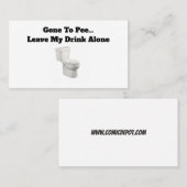 小便をすることを行く… 名刺 (正面/裏面)