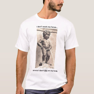 小便手 Tシャツ