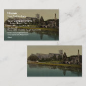 小修道院教会、クライストチャーチ、イギリスのクラシックP 名刺 (正面/裏面)