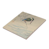 小倉コレクションのカワセミ タイル (側面)