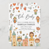 小僧が通り詰めている 招待状 (正面/裏面)