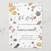 小僧が通り詰めている 招待状 (正面/裏面)