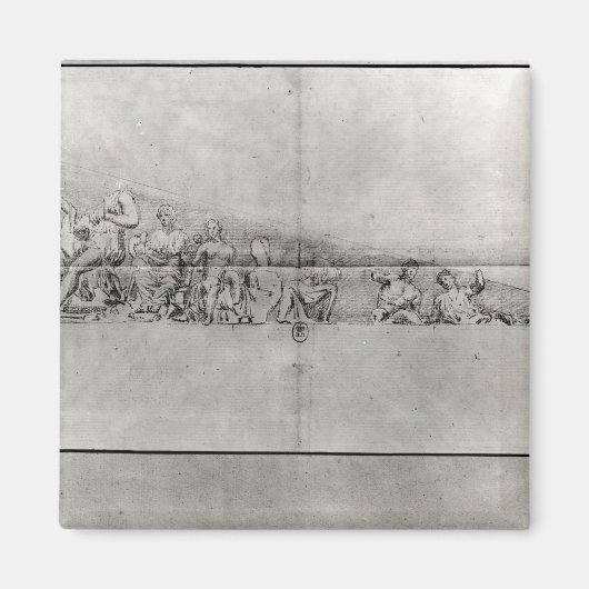 小児からのフリーズの勉強 マグネット (正面)