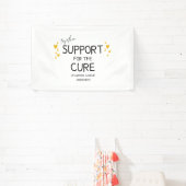 小児がんが一緒になって治癒バナー徴候をサポートする 横断幕 (インサイチュ)