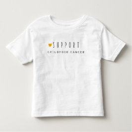小児がんに罹患する。トドラーTシャツ トドラーTシャツ