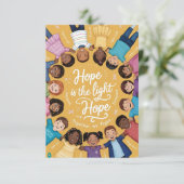 小児がんの子供のためのカード サンキューカード (スタンド正面)