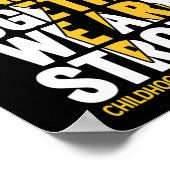 小児がんの支援 ポスター (角)