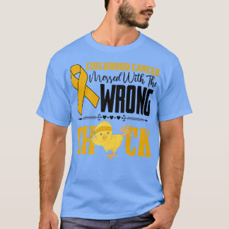 小児がんの認識度が間違った選択でめちゃくちゃになった Tシャツ