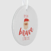小児がんクリスマスカスタムオーナメント オーナメント (正面)