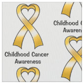 小児がんハート ファブリック (クローズアップ)