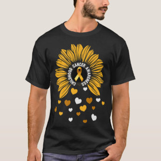 小児がんヒマワリ小児がん Tシャツ