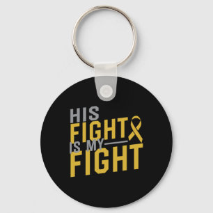 小児がん啓発 His Fight Is My Fight 2 キーホルダー