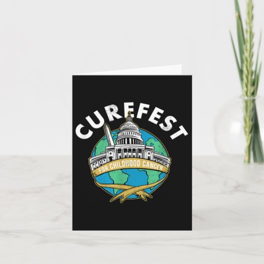 小児がん撲滅Curefest Around The Worl カード (正面)