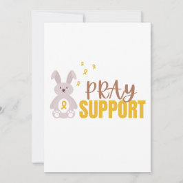 小児がん祈支援招待状カード 招待状