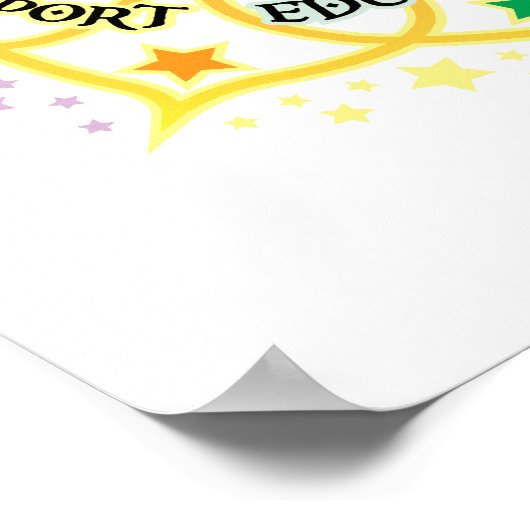 小児がん蓮 ポスター (角)