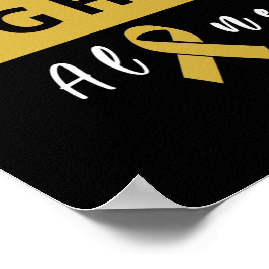 小児がん認識度だけで闘う子どもはいない ポスター (角)