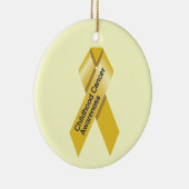 小児がん認識度オーナメント セラミックオーナメント (右)