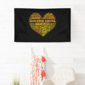 小児がん認識度希望の強いサポート 横断幕 (インサイチュ)