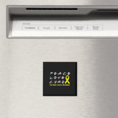 小児がん認識度平和ラブキュア マグネット (インサイチュ (食洗機))