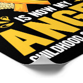 小児がん認識度月私のヒーローは私の今 ポスター (角)